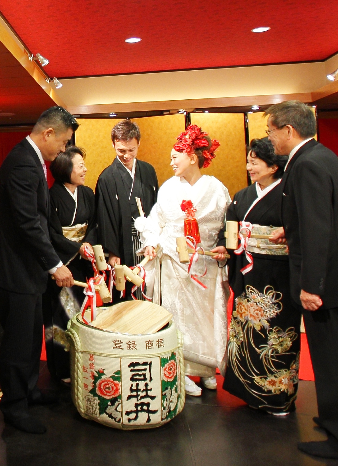 鏡開き 婚礼 料亭 濱長